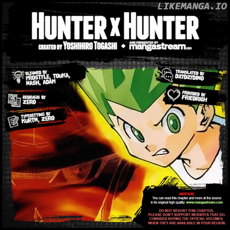 Hunter x Hunter, Chapter 375 image 02